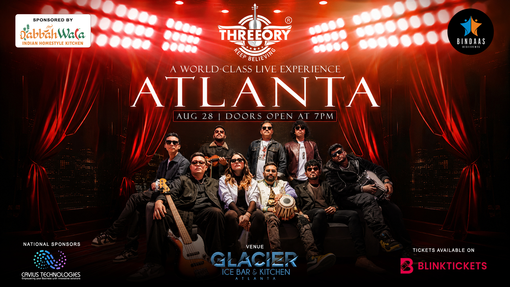 Threeory Encore Tour Live Concert 2026 in Atlanta - Image 1